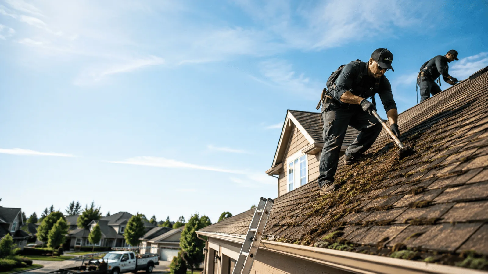 Roof Moss Removal in Eighty Four, PA near me
